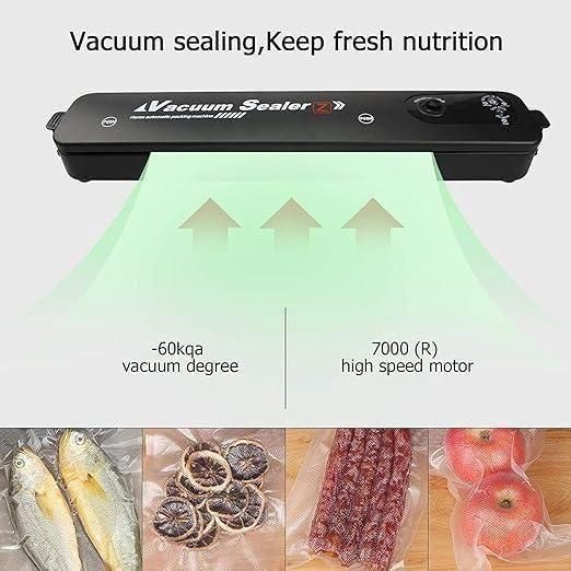 Portable Food Vacuum Sealer & Preserver | Keep Food Fresh & Reduce Waste