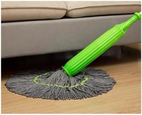 Self-Squeezing Water Rotating Mop | Hands-Free Cleaning with an Absorbent Head